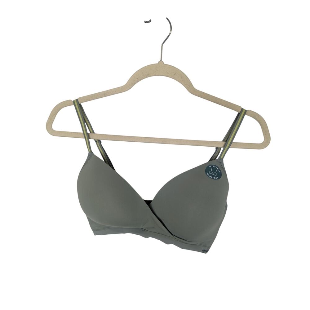 Kindly Yours So Comfy Lightly Lined Wire-Free Sea Spray Bra Womens Size Medium
